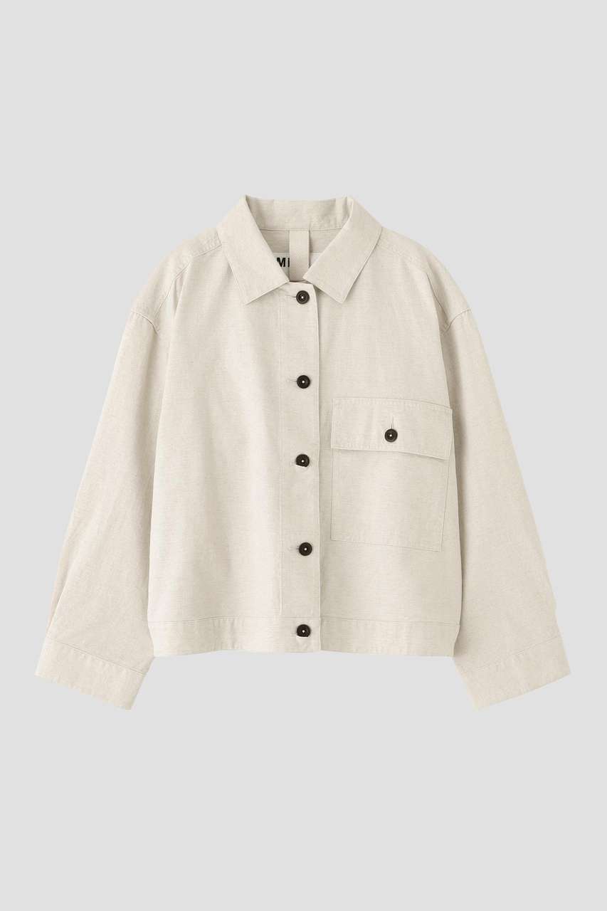 MARGARET HOWELL✨ブルゾン　ウエストコード　リネン混　ベージュ　L MARGARET HOWELL(マーガレット・ハウエル)｜BELGIAN LINEN COTTON