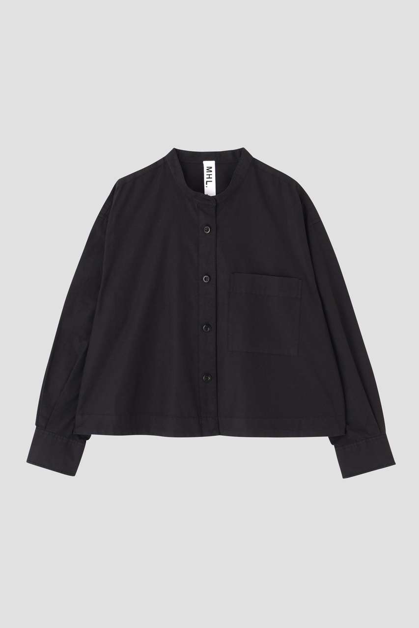 MARGARET HOWELL(マーガレット・ハウエル)｜COTTON RAMIE POPLIN SHIRT