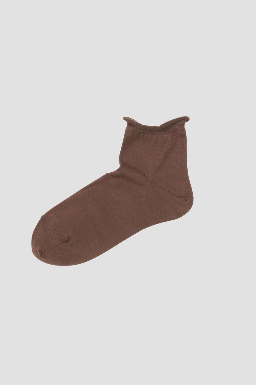 マーガレット・ハウエル/MARGARET HOWELLのCOTTON BOBBY SOCKS(ブラウン/5786179203)