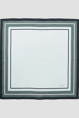 マーガレット・ハウエル/MARGARET HOWELLのFRAME HANKY(140100/140103)