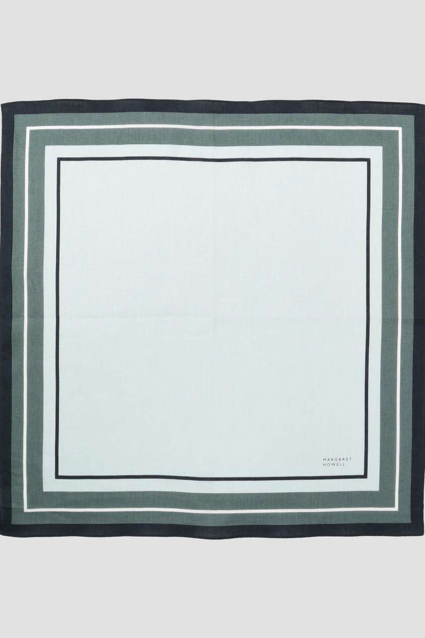 マーガレット・ハウエル/MARGARET HOWELLのFRAME HANKY(ブルー/5896181201)