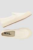 COTTON CANVAS SLIP-ON SHOES