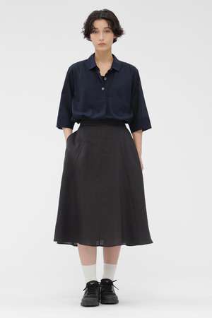 マーガレット・ハウエル/MARGARET HOWELLのLIGHT WEIGHT LINEN SKIRT(110700/110703)