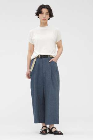 マーガレット・ハウエル/MARGARET HOWELLのFADED LINEN TROUSERS(110600/110601)