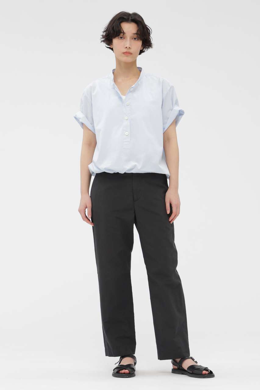 マーガレット・ハウエル/MARGARET HOWELLのCOTTON LINEN TROUSERS(グレー/5786143208)