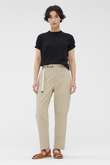 COTTON LINEN TROUSERS