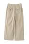 COTTON LINEN TROUSERS マーガレット・ハウエル/MARGARET HOWELL