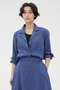 LIGHT WEIGHT LINEN SHIRT マーガレット・ハウエル/MARGARET HOWELL ブルー