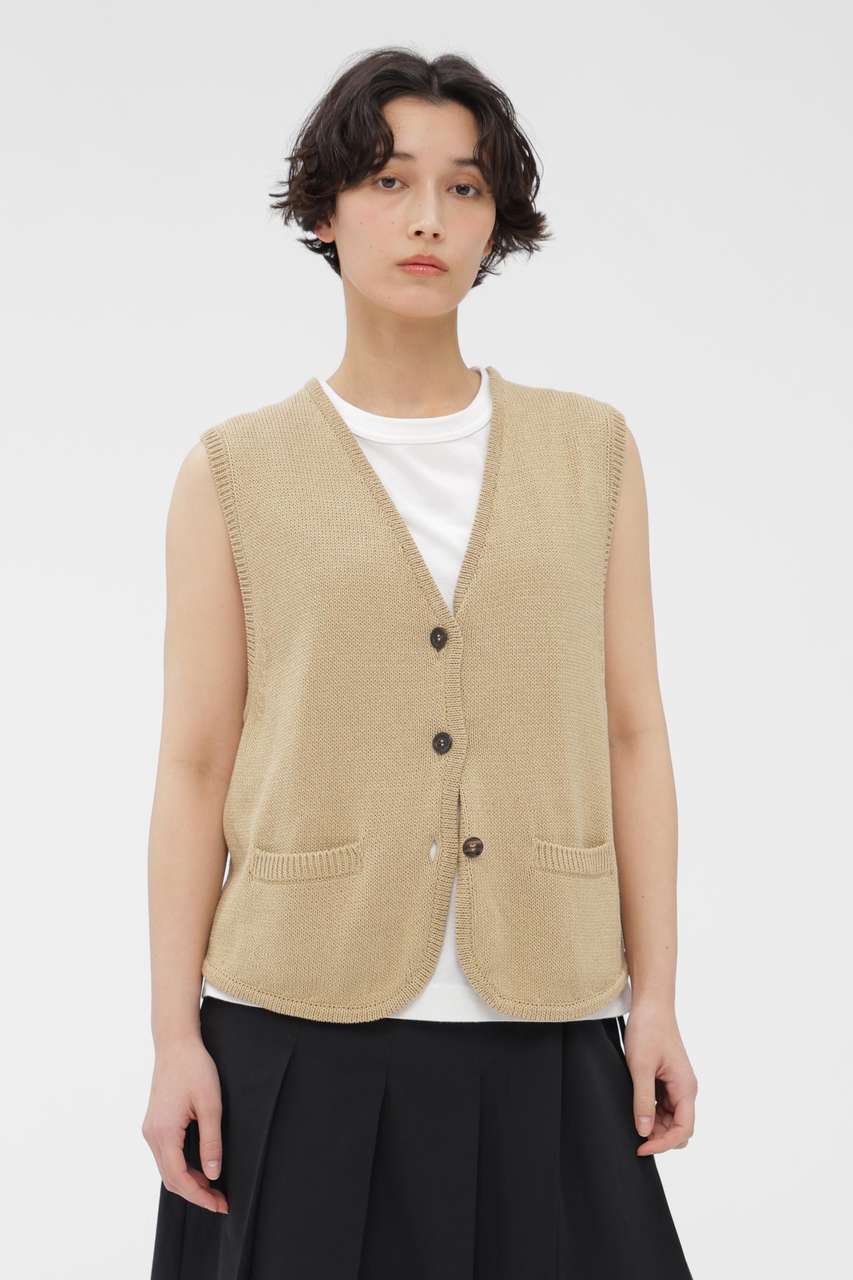 マーガレット・ハウエル/MARGARET HOWELLの【予約販売】PAPER COTTON KNITWEAR(ベージュ/5786161201)