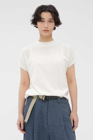 マーガレット・ハウエル/MARGARET HOWELLの【予約販売】HIGHTWIST COTTON KNITWEAR(110300/110301)