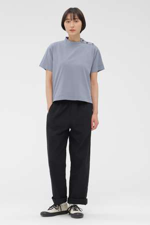 マーガレット・ハウエル/MARGARET HOWELLのFADED LINEN COTTON PLAINWEAVE TROUSERS(110600/110601)