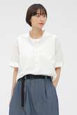 COTTON RAMIE POPLIN SHIRT