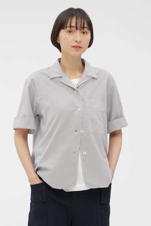 マーガレット・ハウエル/MARGARET HOWELLのGARMENT DYED FINE COTTON OXFORD SHIRT(110400/110402)