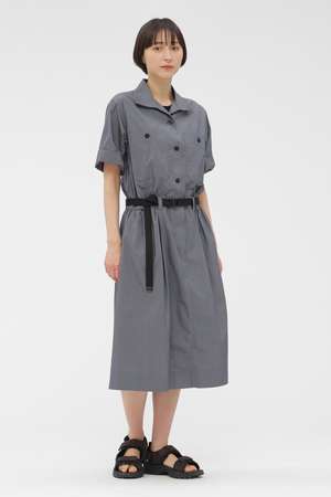マーガレット・ハウエル/MARGARET HOWELLのSUPERLIGHT COTTON NYLON DRESS(110400/110403)