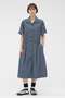 【予約販売】SUPERLIGHT COTTON NYLON DRESS マーガレット・ハウエル/MARGARET HOWELL
