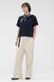GARMENT DYED TOUGH COTTON LINEN JERSEY TOP マーガレット・ハウエル/MARGARET HOWELL