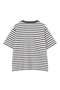 COTTON LINEN STRIPE JERSEY TOP マーガレット・ハウエル/MARGARET HOWELL