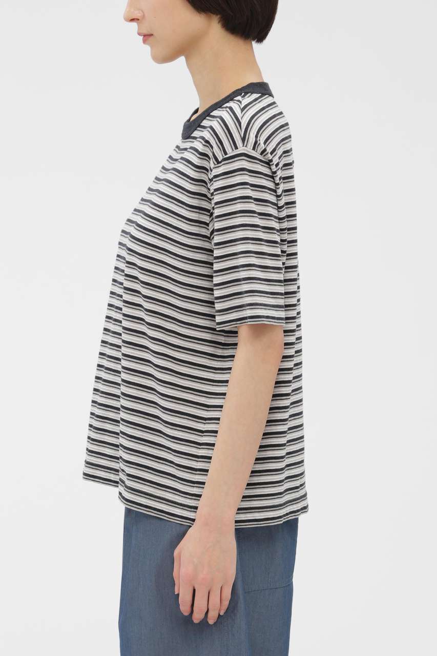 MARGARET HOWELL(マーガレット・ハウエル)｜COTTON LINEN MULTI STRIPE