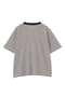 COTTON LINEN MULTI STRIPE JERSEY TOP マーガレット・ハウエル/MARGARET HOWELL