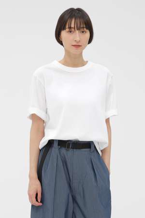 マーガレット・ハウエル/MARGARET HOWELLのRAW SLUB COTTON JERSEY TOP(110100/110102)