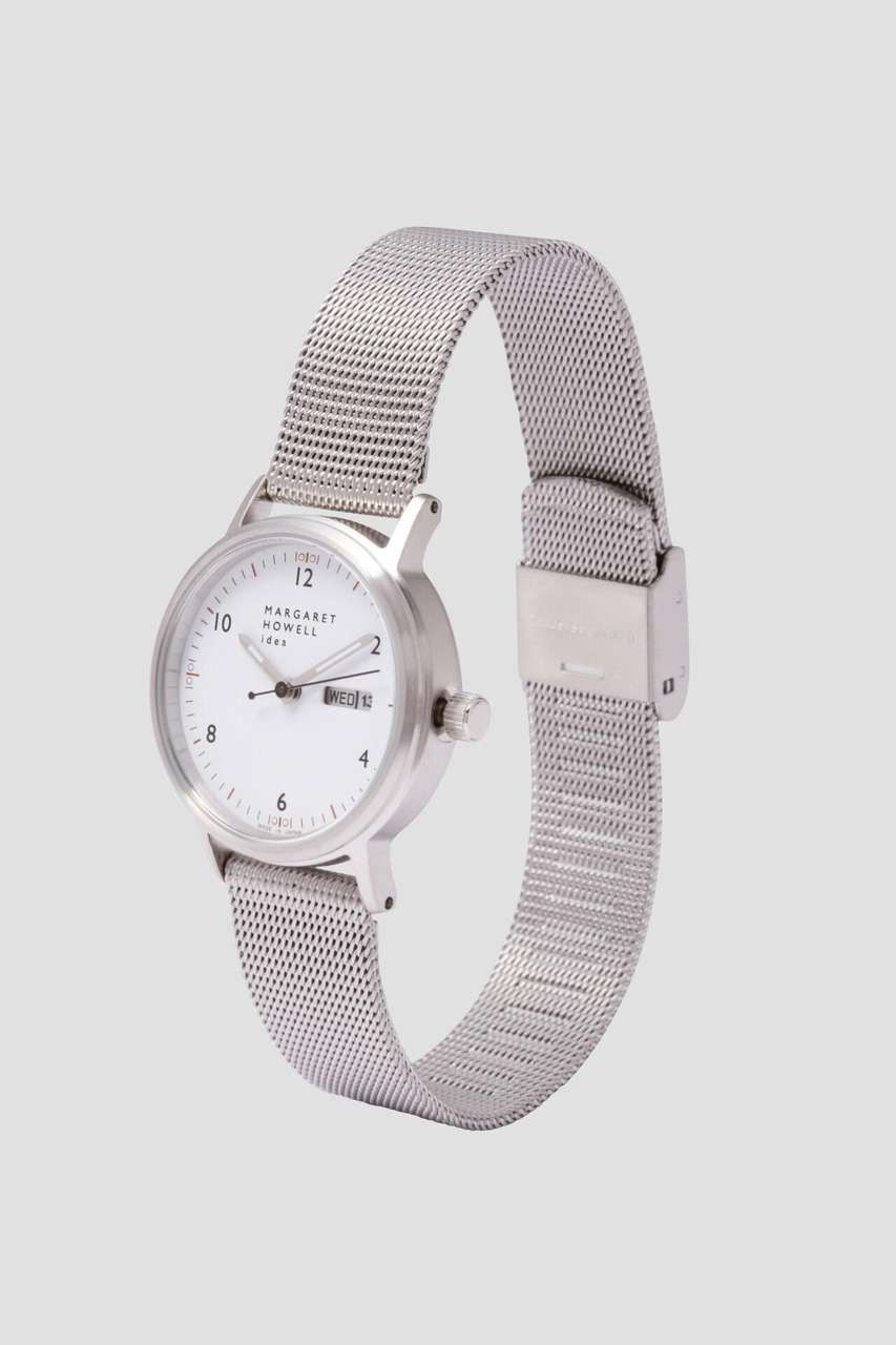 MARGARET HOWELL SOLAR POWER MESH BAND (シルバー, Ｆ) マーガレット・ハウエル ELLE SHOP