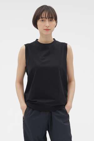 マーガレット・ハウエル/MARGARET HOWELLのHIGHDENCE PIQUE JERSEY TOP(110100/110101)