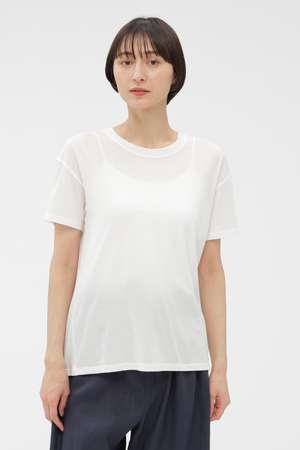 マーガレット・ハウエル/MARGARET HOWELLのSIRO SPUN COTTON JERSEY TOP(110100/110102)