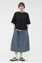 WASHED OUT COTTON LINEN SHIRT マーガレット・ハウエル/MARGARET HOWELL