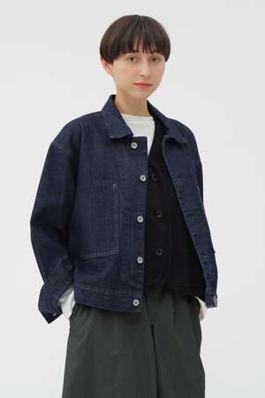 マーガレット・ハウエル/MARGARET HOWELLのCANTON DENIM BLOUSON(110800/110802)