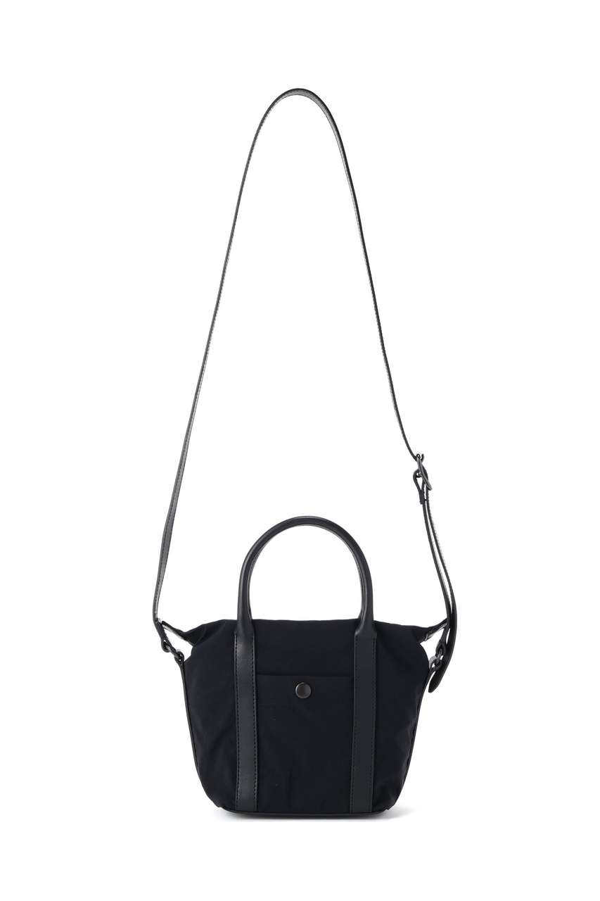 MARGARET HOWELL ハンドバッグ マーガレットハウエル ブラック 革 MARGARET HOWELL(マーガレット・ハウエル)｜SMOOTH LEATHER/ブラック