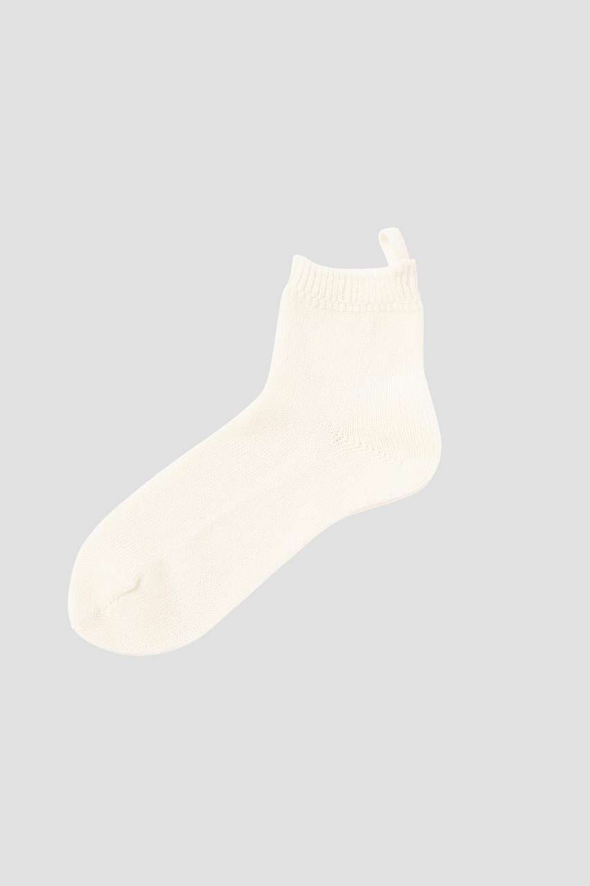 マーガレット・ハウエル/MARGARET HOWELLのORGANIC LINEN COTTON SOCKS(ホワイト/5896179201)