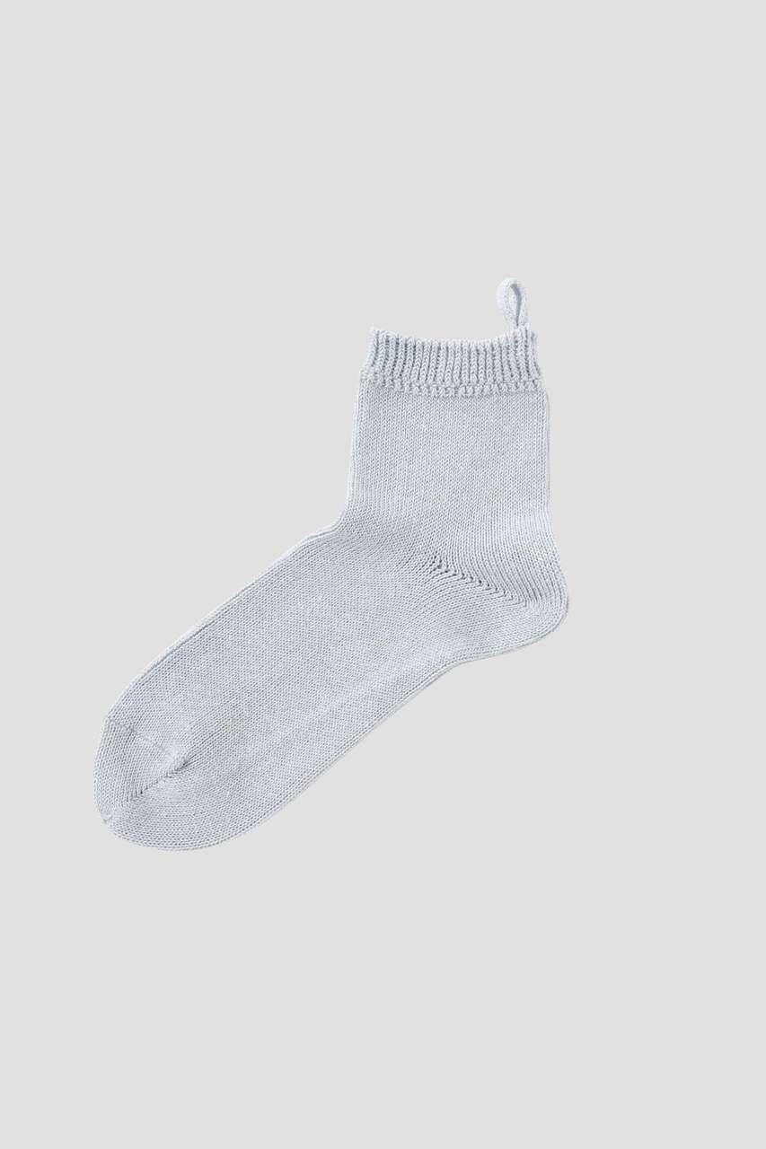 マーガレット・ハウエル/MARGARET HOWELLのORGANIC LINEN COTTON SOCKS(ブルー/5896179201)
