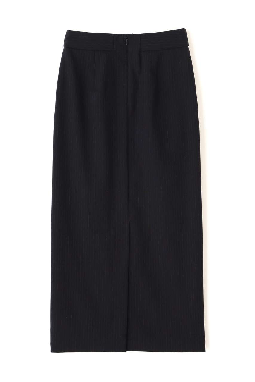 MARGARET HOWELL(マーガレット・ハウエル)｜SUBTLE STRIPE WOOL SKIRT