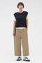 FINE COMPACT COTTON POPLIN TROUSERS マーガレット・ハウエル/MARGARET HOWELL ベージュ