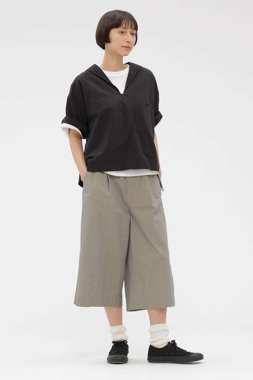 MARGARET HOWELL(マーガレット・ハウエル)｜SANDED COTTON LINEN SHIRT
