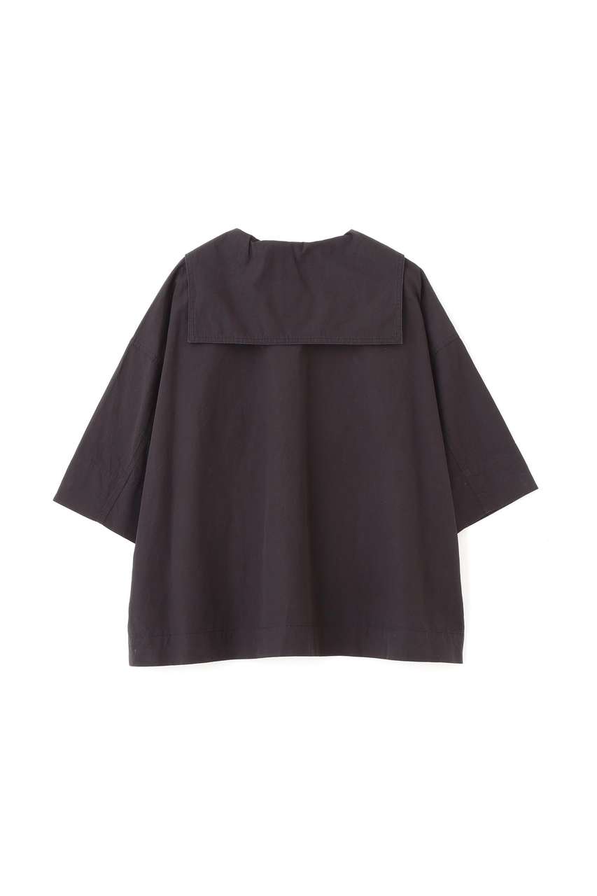マーガレットハウエル ブラック リネンシャツ MARGARET HOWELL マーガレットハウエル 22SS SHIRTING LINEN 1 半袖