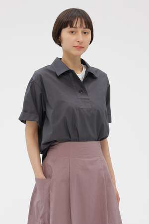 マーガレット・ハウエル/MARGARET HOWELLの【予約販売】COMPACT COTTON POPLIN SHIRT(110400/110402)