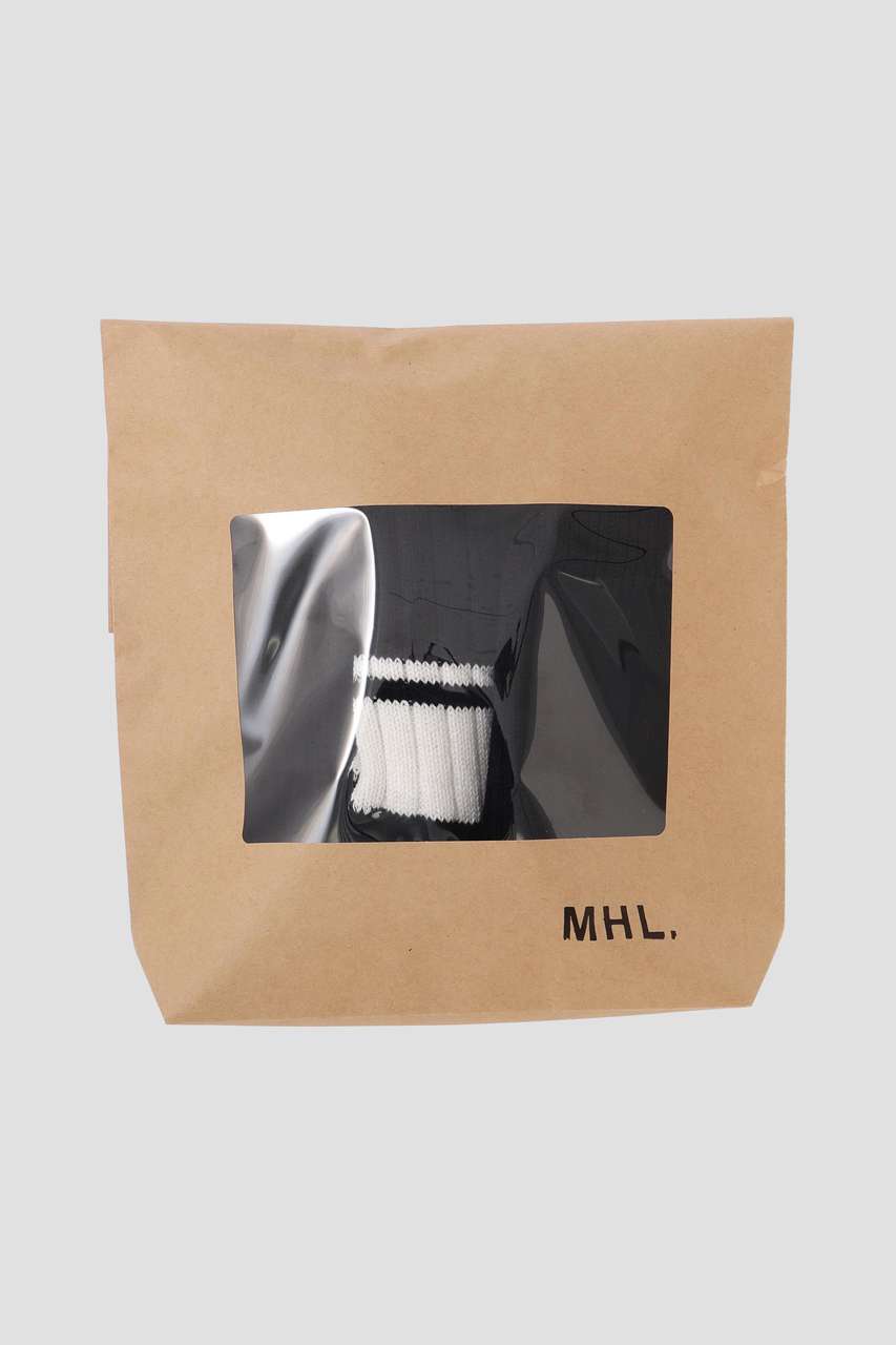 マーガレット・ハウエル/MARGARET HOWELLのCOTTON SOCKS PACK(ブラック/5956179204)