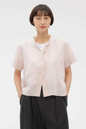 マーガレット・ハウエル/MARGARET HOWELLのLINEN VOILE SHIRT