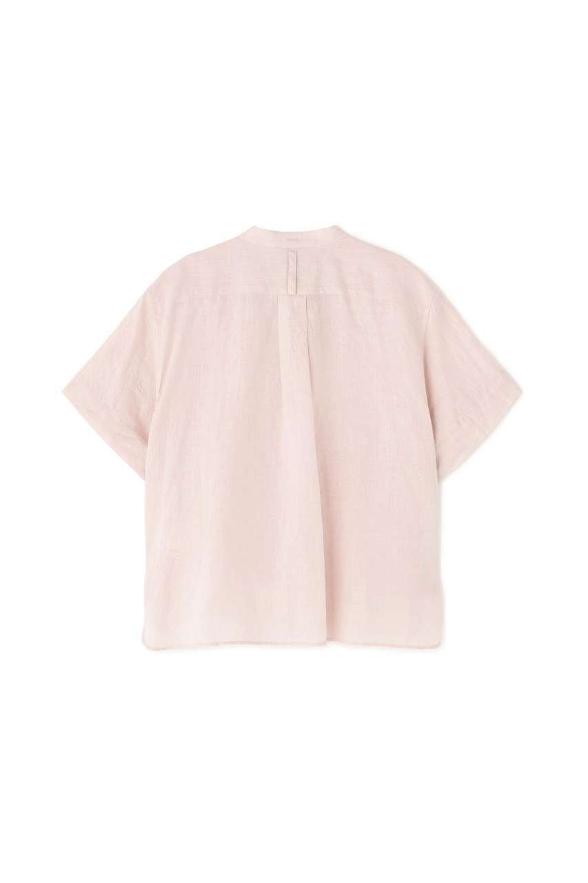 MARGARET HOWELL(マーガレット・ハウエル)｜LINEN VOILE SHIRT/ピンク