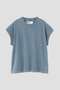 FADED ROUGH COTTON JERSEY TOP マーガレット・ハウエル/MARGARET HOWELL