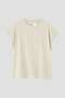 FADED ROUGH COTTON JERSEY TOP マーガレット・ハウエル/MARGARET HOWELL