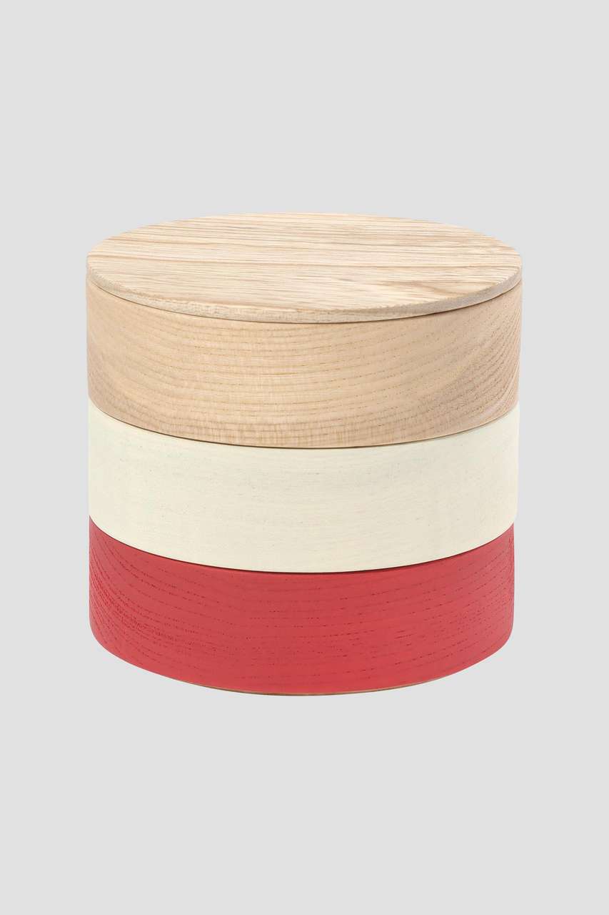 マーガレット・ハウエル/MARGARET HOWELLのSTACKING CANISTER M(レッド/5896174013)