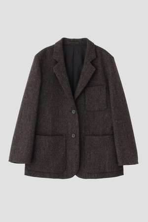 マーガレット・ハウエル/MARGARET HOWELLの【予約販売】BROKEN WOOL HERRINGBONE JACKET(110800/110801)