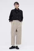 COTTON TWILL TROUSERS