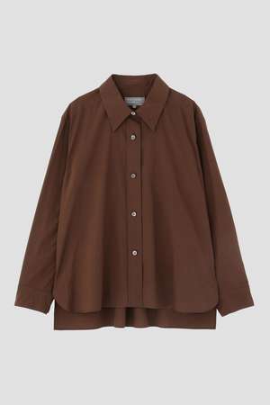 マーガレット・ハウエル/MARGARET HOWELLの【予約販売】FINE COUNT COTTON POPLIN SHIRT(110400/110403)
