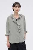 WASHED COTTON CHAMBRAY SHIRT
