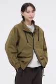 COTTON NYLON PLAINWEAVE BLOUSON