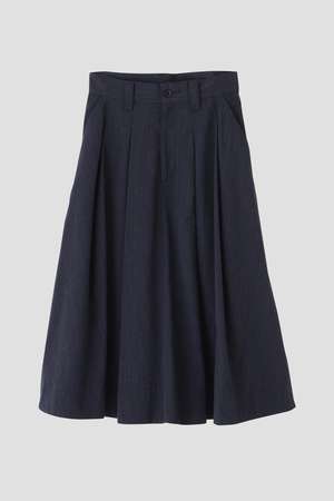 マーガレット・ハウエル/MARGARET HOWELLの【予約販売】WOOL COTTON TWILL SKIRT(110700/110702)