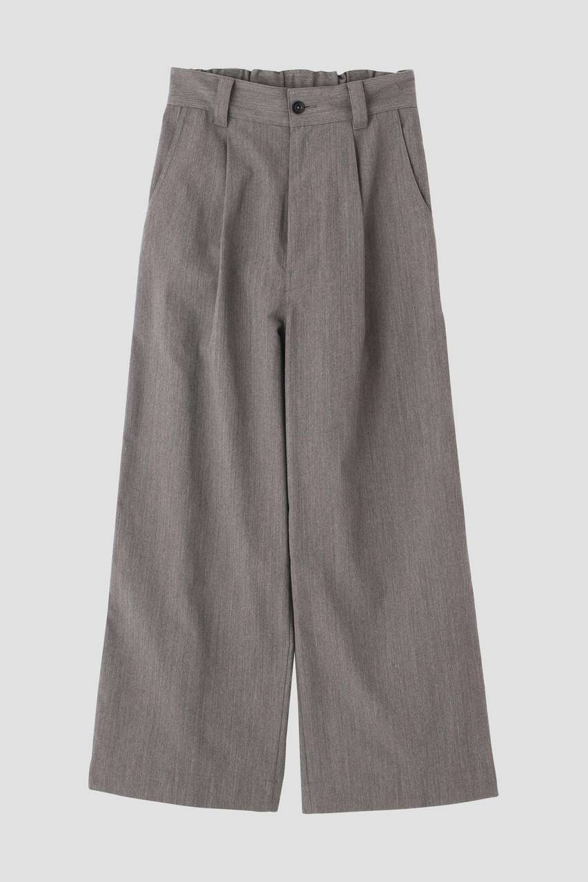 マーガレット・ハウエル/MARGARET HOWELLの【予約販売】WOOL COTTON TWILL TROUSERS(グレー/5956240205)